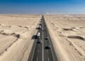 Rodovia na Arábia Saudita impressiona com 240 km em linha reta atravessando deserto e paisagens sem fim