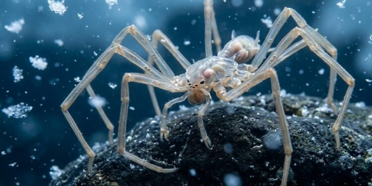 As aranhas-do-mar gigantes provam a eficácia da hipótese oxigênio-temperatura