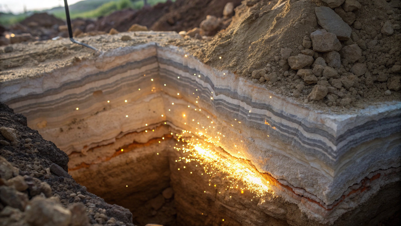 Geólogos descobrem como pepitas de ouro se formam durante terremotos graças a choque elétrico no quartzo