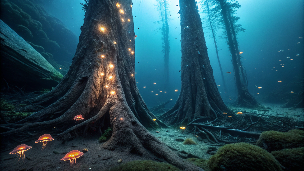 Floresta zumbi ressurge no fundo do oceano após 60 mil anos e cientistas isolam remédios inéditos