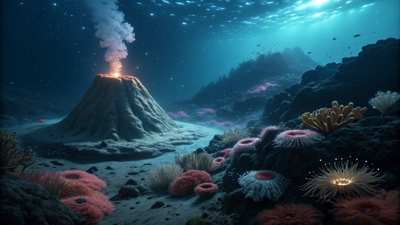 Geólogos mapeiam vulcão de lama submarino gigante e descobrem ecossistema bizarro a prosperar na escuridão