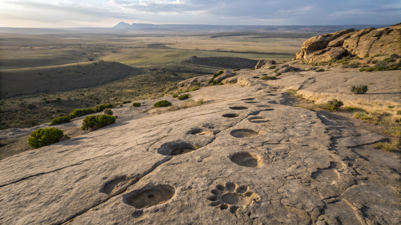 O maior parque de pegadas de dinossauros do mundo é revelado com mais de 16 mil marcas cravadas na pedra