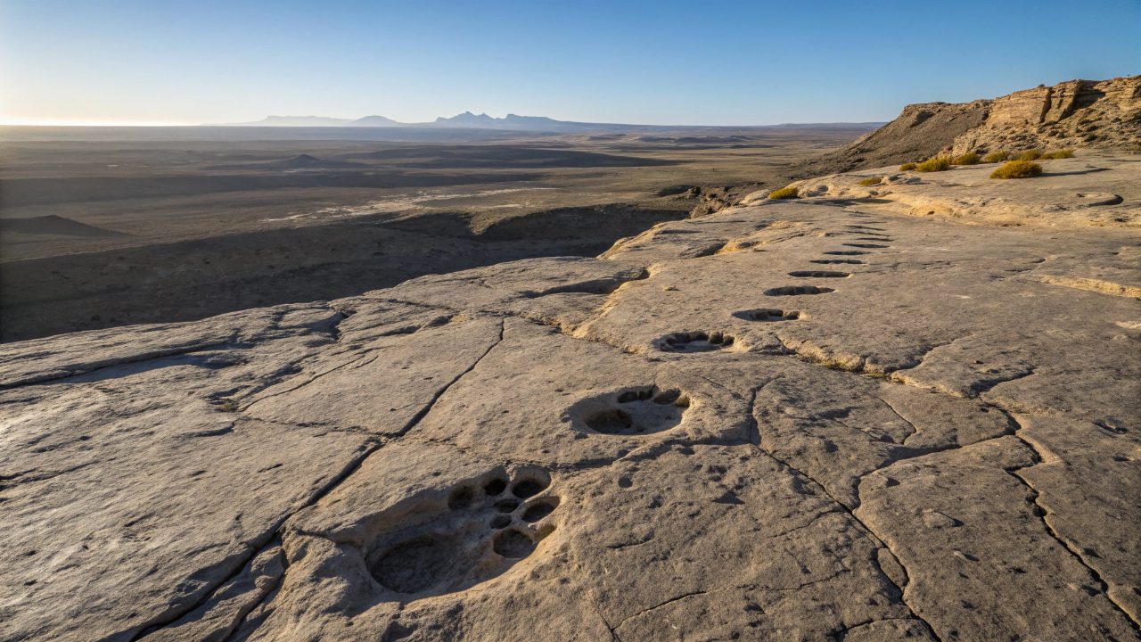 O maior parque de pegadas de dinossauros do mundo é revelado com mais de 16 mil marcas cravadas na pedra