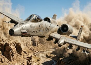 Eles construíram um avião ao redor de um canhão rotativo gigante: o jato blindado de ataque que dispara 3.900 balas por minuto e consegue voltar para a base mesmo com metade da asa destruída