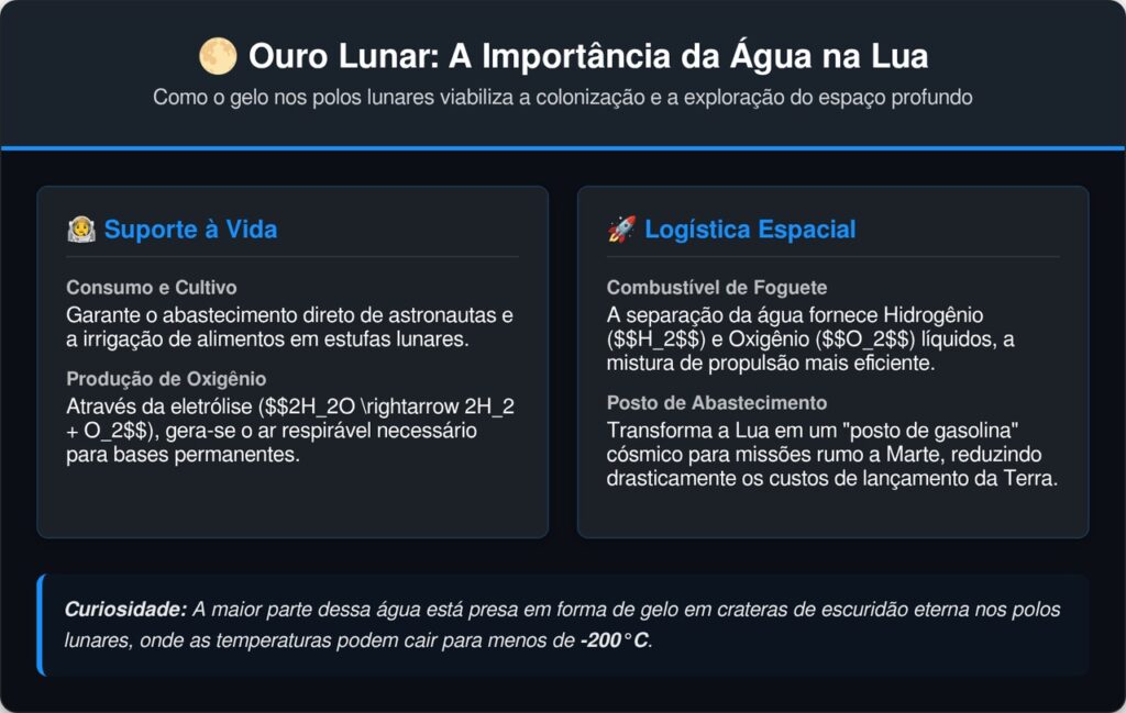 A Academia Chinesa de Ciências encontrou até 270 bilhões de toneladas de água escondidas na Lua