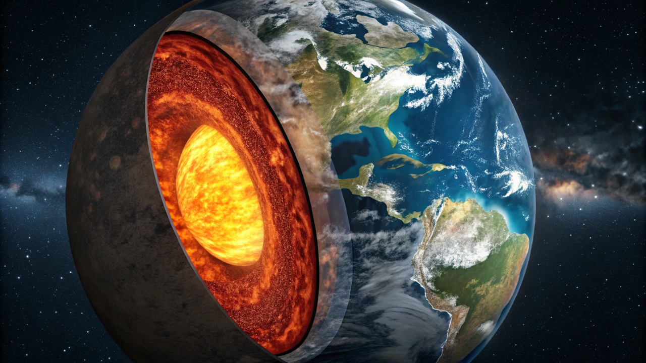 A Terra está sugando os oceanos para dentro do seu núcleo e a ciência finalmente entendeu o que acontece lá embaixo