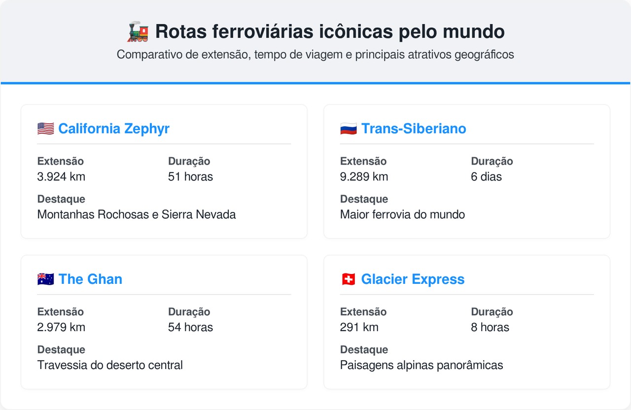 A épica viagem transcontinental de 3924 quilômetros que atravessa um túnel escuro de 8 quilómetros debaixo da cordilheira das Montanhas Rochosas
