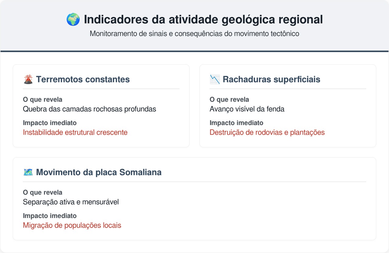 A fenda invisível que está dividindo a África e criando um novo oceano na Terra