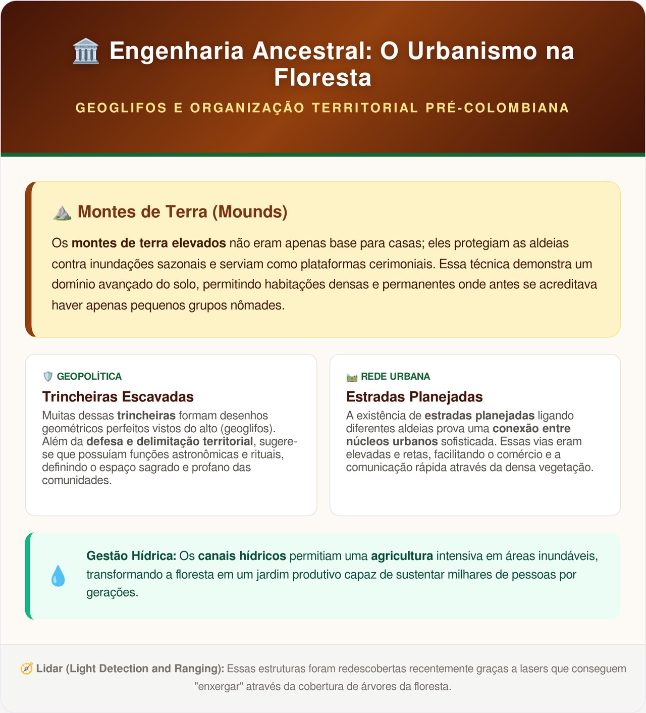 A floresta escondia tudo o laser que encontrou cidades de 2.500 anos na Amazônia e mudou a história