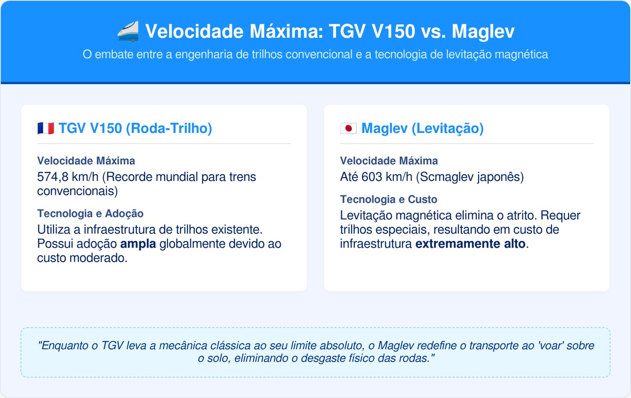 A impressionante máquina europeia sobre rodas de aço que atingiu 574 quilômetros por hora e pulverizou todos os recordes de velocidade convencionais