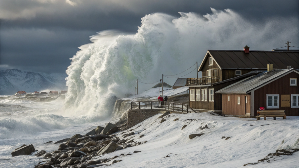 A muralha de gelo que tritura casas inteiras em minutos está ficando mais comum por causa do calor