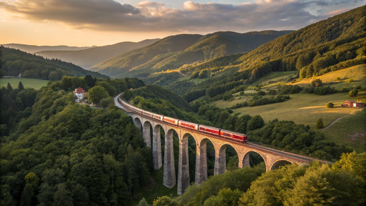 A rota de trem que corta a Croácia de ponta a ponta tem paisagens que a maioria dos viajantes nunca imaginou existir