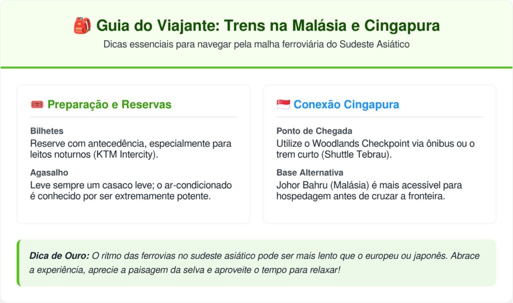 A viagem de trem pelo Sudeste Asiático que passa por fronteiras reais e florestas intocadas