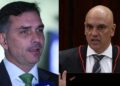 ALEXANDRE DE MORAES MANDA INVESTIGAR FLAVIO BOLSONARO