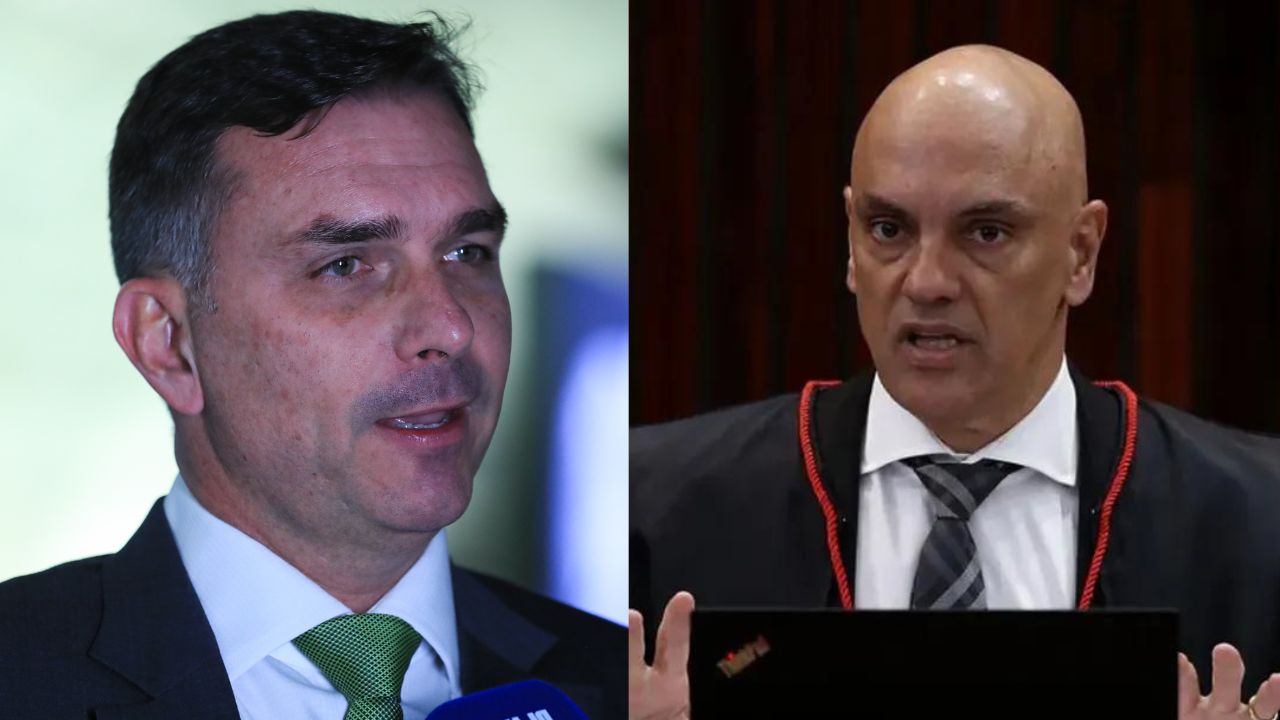 ALEXANDRE DE MORAES MANDA INVESTIGAR FLAVIO BOLSONARO