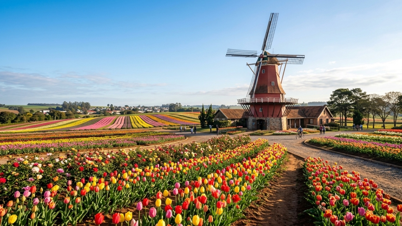 A Holanda Brasileira: cidade de 15 mil habitantes que nasceu de um fracasso pecuário e guarda uma cápsula do tempo que só será aberta em 2108