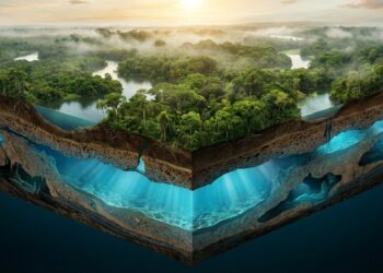 O misterioso "oceano" de 162 mil km³ de água doce escondido sob o solo do Brasil