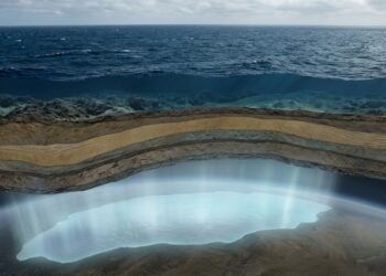 O imenso aquífero de água doce encontrado escondido debaixo do Oceano Atlântico