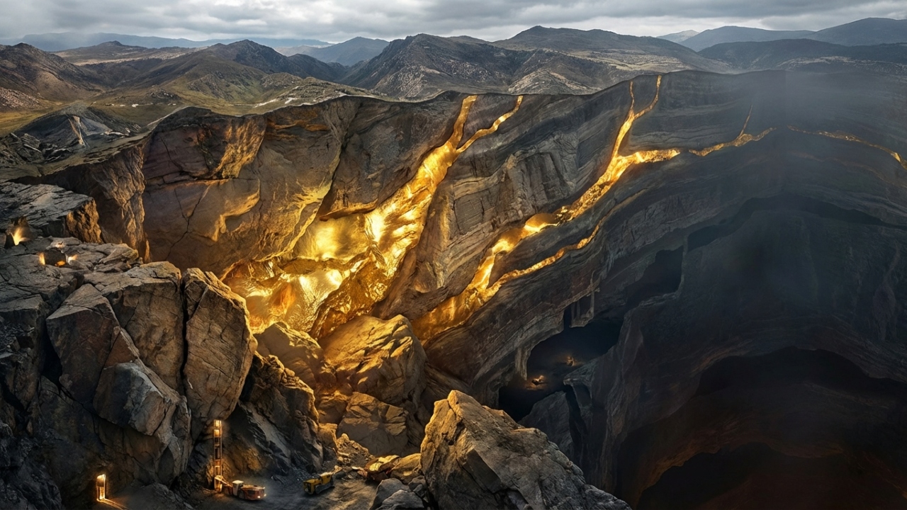 Mega-jazida de ouro com 1.000 toneladas é localizada a 3 km de profundidade na China