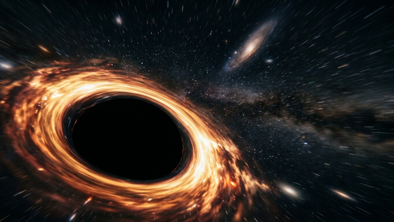 Oculto na escuridão da nossa galáxia, o buraco negro errante com massa de sete sóis viaja a 160 mil km por hora e intriga os astrofísicos este ano