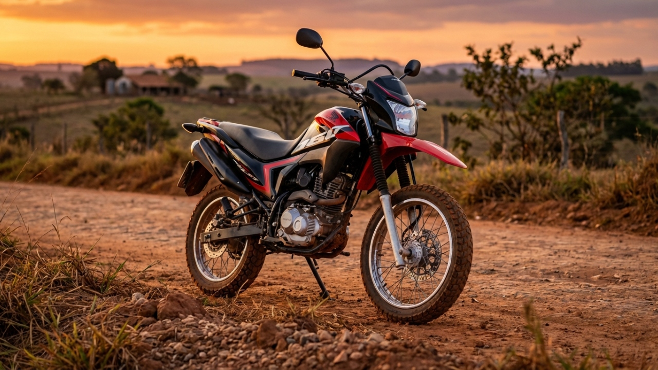 Aventureira japonesa de 160 cilindradas com suspensão elevada e travões ABS garante economia de 45 km por litro e domina as estradas de terra este ano