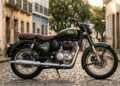 Inspirada no design pós-guerra, a clássica moto de 349 cilindradas atrai motociclistas urbanos ao oferecer mecânica simples e peças muito baratas
