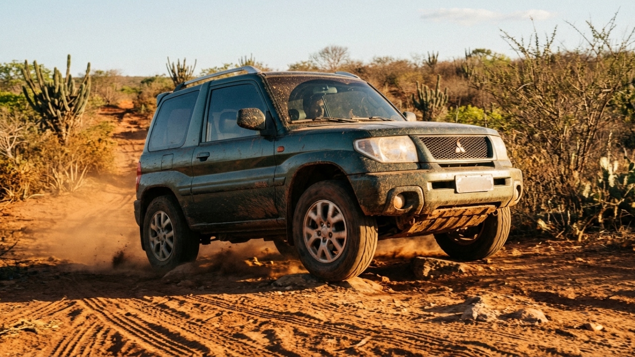 O utilitário esportivo com tração integral e motor de 140 cavalos vence os terrenos mais difíceis e vira a pechincha favorita dos aventureiros
