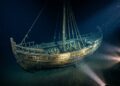 Navio de 2.400 anos encontrado intacto no fundo do Mar Negro vira a cápsula do tempo mais importante da ciência ao preservar mastros e leme gregos