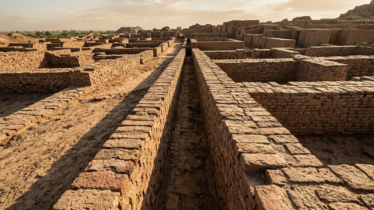 Com um sistema de esgoto planejado há 4.500 anos e banheiros privativos em quase todas as casas, a misteriosa metrópole do Paquistão desafia o conhecimento moderno