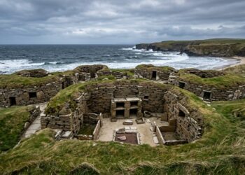 Pesquisadores analisaram a vila neolítica de Skara Brae que possui móveis de pedra intactos e sistemas de drenagem, construídos há 5.000 anos antes mesmo da fundação das grandes pirâmides do Egito antigo