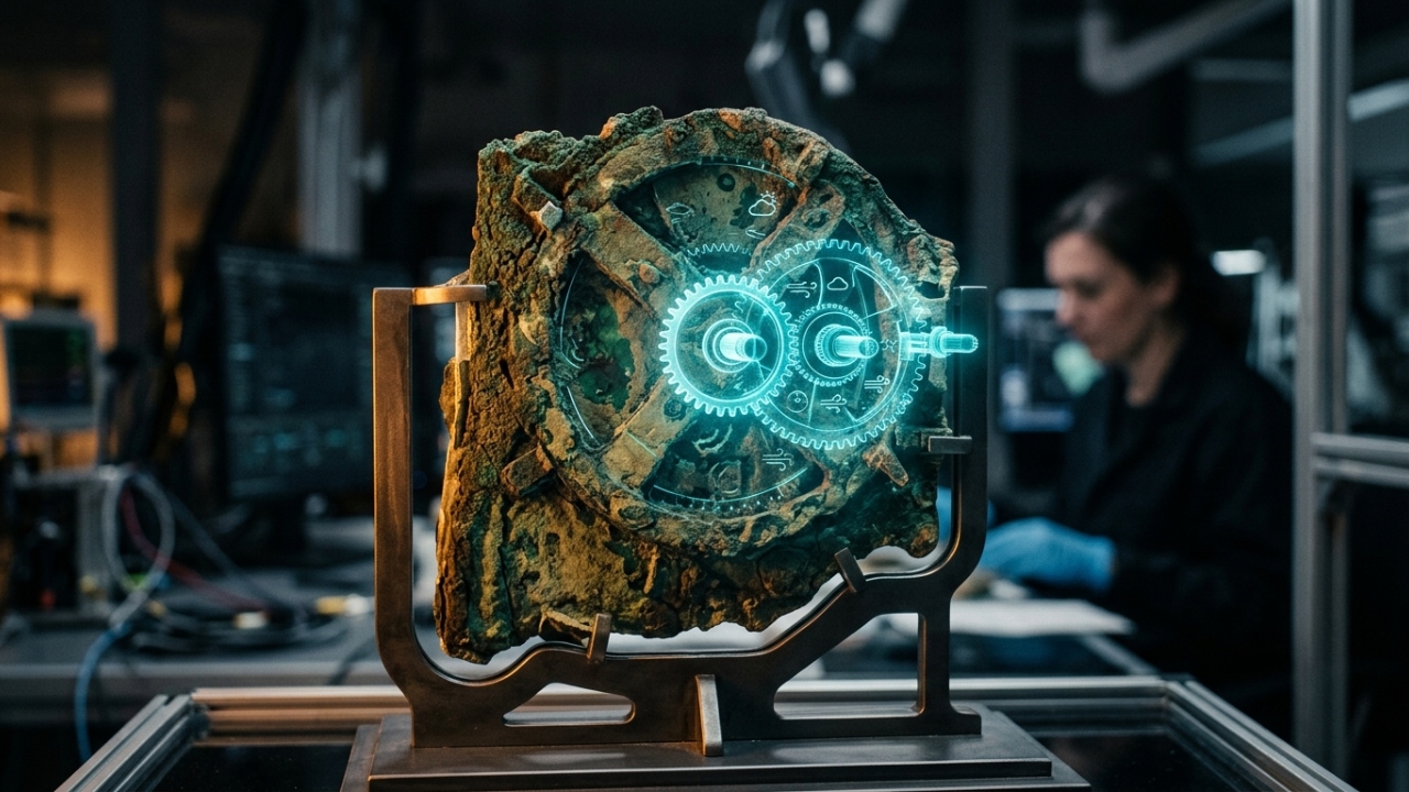 2.000 anos após o seu naufrágio, o computador analógico grego de Antikythera revela segredos sobre previsões meteorológicas que a ciência desconhecia