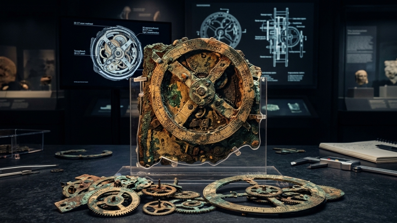 2.000 anos após o seu naufrágio, o computador analógico grego de Antikythera revela segredos sobre previsões meteorológicas que a ciência desconhecia