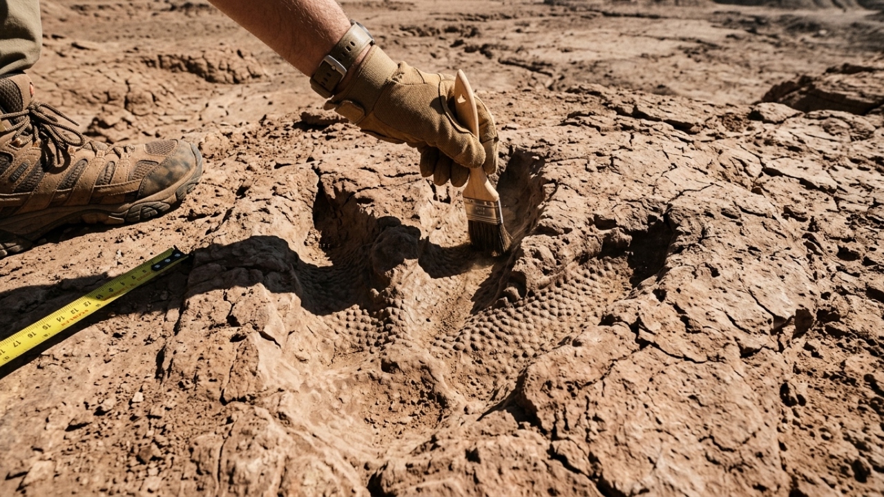 Descoberta na América do Sul entra para a história: geólogos mapeiam 16.000 pegadas de dinossauros que cruzaram um parque na era pré-histórica