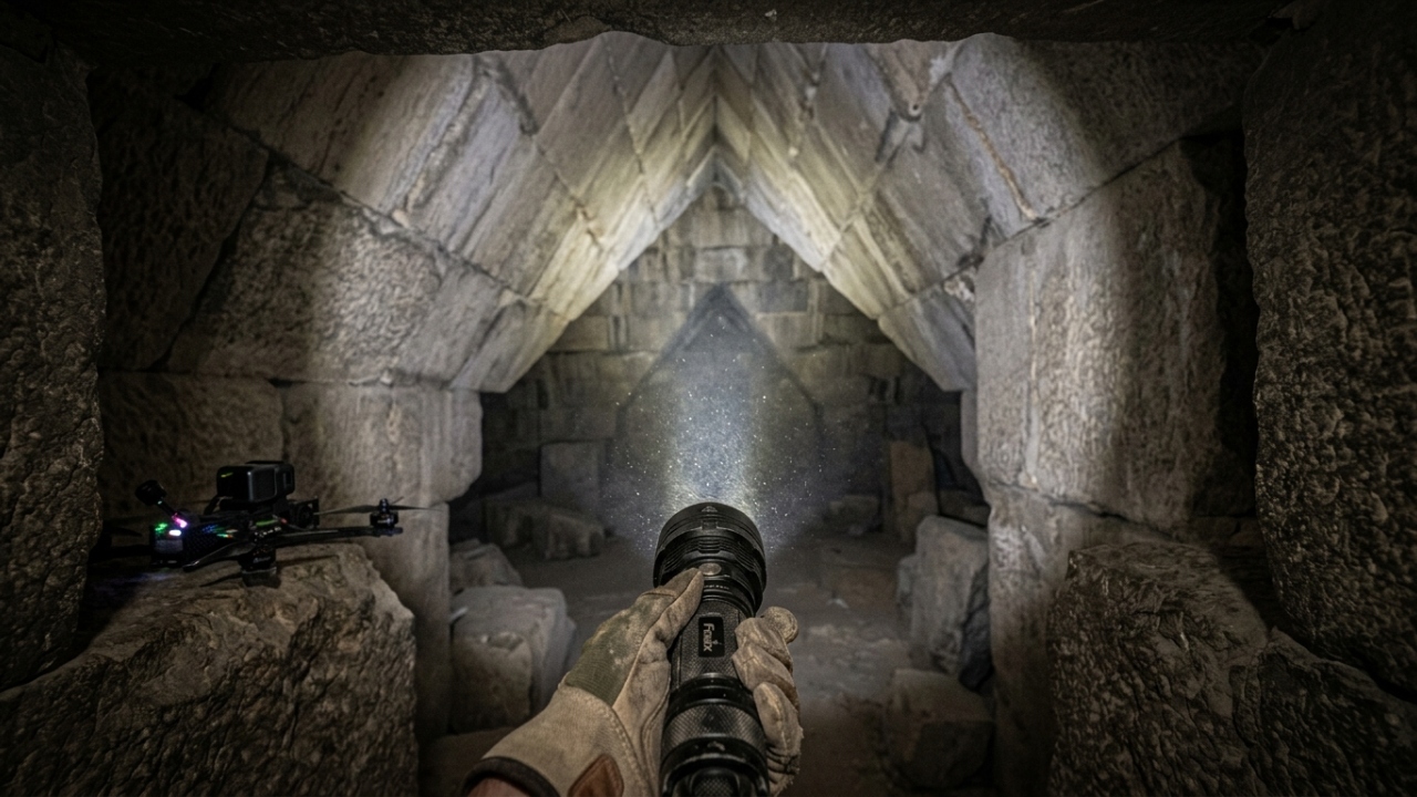 Cientistas confirmaram que a Grande Pirâmide de Gizé guarda uma sala secreta intocada há 4.500 anos