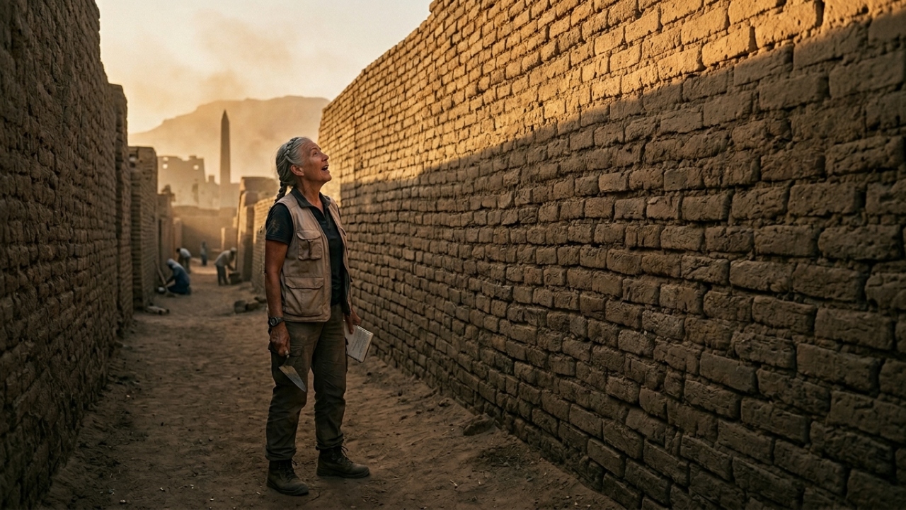 A "Cidade Dourada" de 3.400 anos e seus 3 bairros inteiros preservados sob a areia do Egito revela como era o cotidiano real dos servos dos faraós