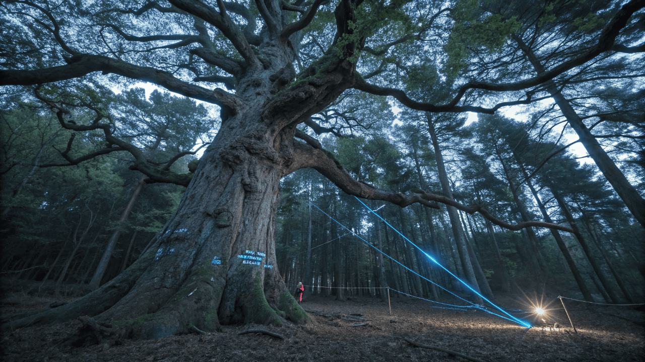 As árvores têm batimentos cardíacos e pesquisadores provaram isso com laser