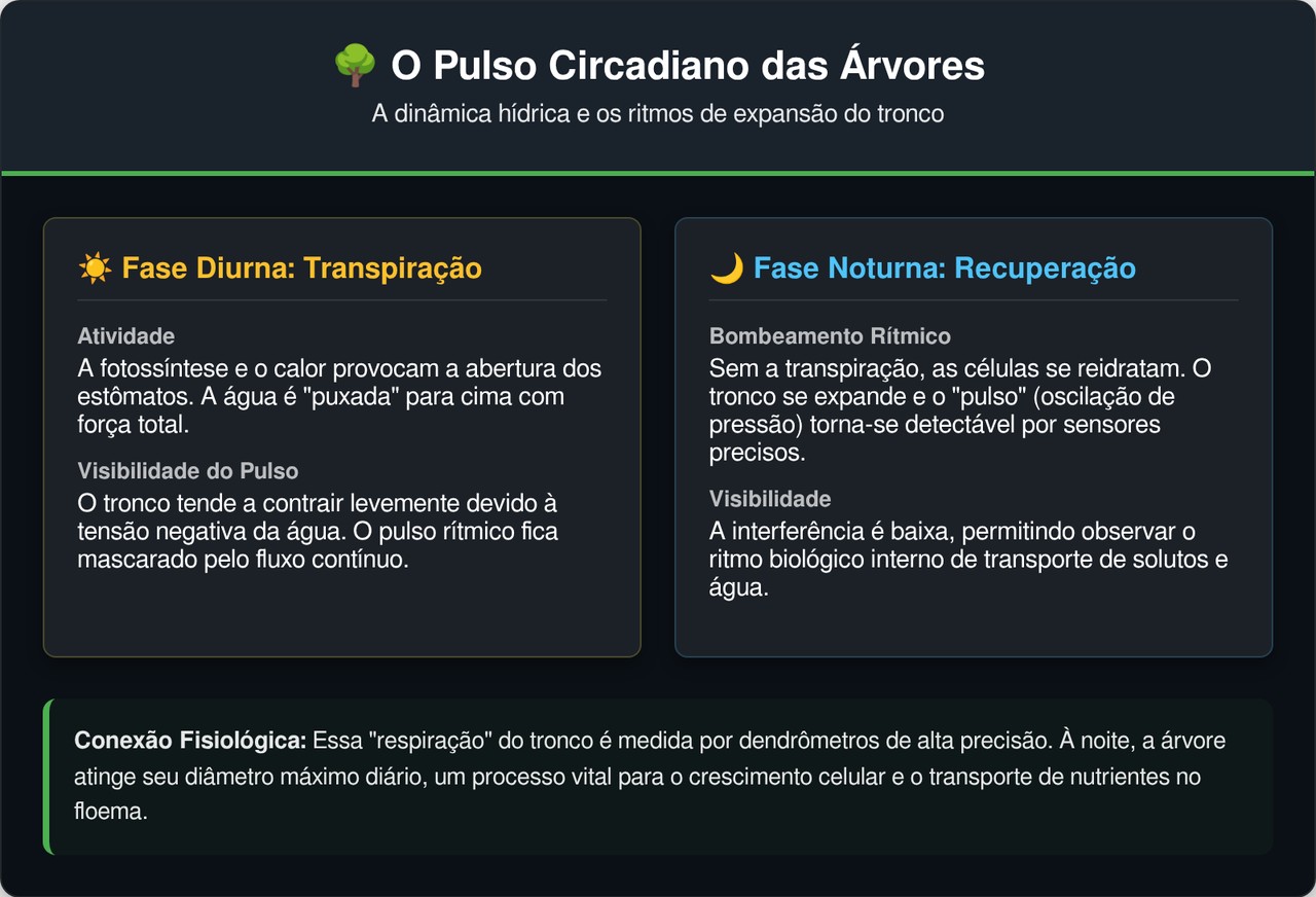 As árvores têm batimentos cardíacos e pesquisadores provaram isso com laser