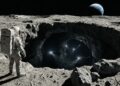 Radar detecta caverna com mais de 100 metros de profundidade na Lua que pode abrigar humanos no futuro