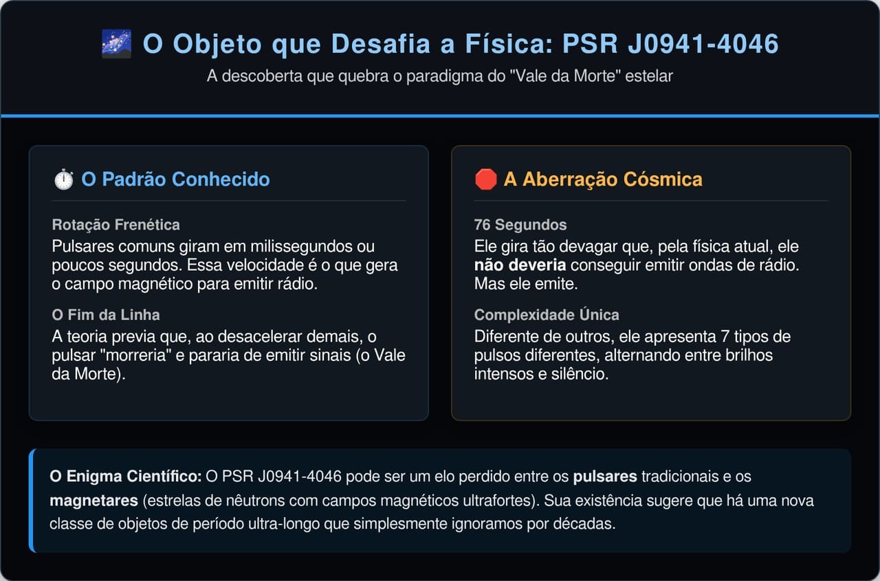Astrônomos da Universidade de Manchester detectaram um sinal que desafia tudo que sabemos sobre estrelas