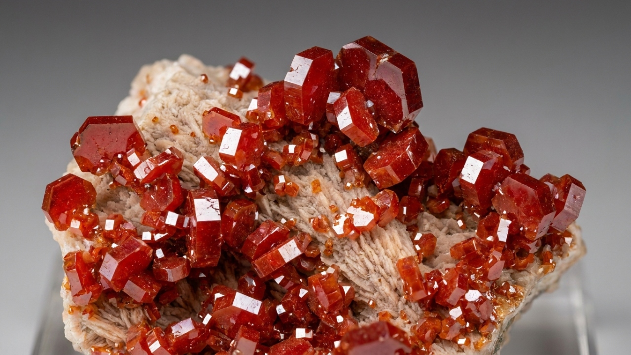 Esqueça a gema opaca, pois este cristal de brilho adamantino com 19% de vanádio surge como o recorde de beleza da mineração