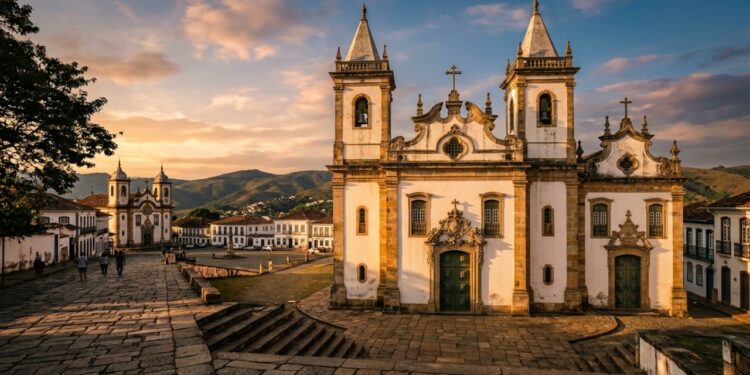 Com projeto de Aleijadinho e pinturas de Mestre Ataíde, a igreja de 1762 em Mariana virou o maior tesouro do estilo rococó mineiro