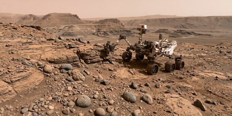 Rover Perseverance encontra evidências de um rio turbulento que existiu em Marte há bilhões de anos e muda a compreensão sobre o passado úmido do planeta vermelho em nova descoberta