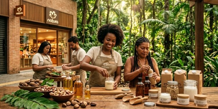 Criada em 1969 por Luiz Seabra, a Natura revolucionou o setor de cosméticos ao integrar ingredientes da biodiversidade amazônica em seus produtos