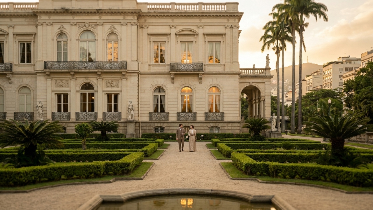Com arquitetura de 1862 e lustres de cristal, o palácio carioca surge como um museu histórico e uma joia da arquitetura neoclássica imperial