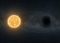 Astrônomos identificam o buraco negro mais próximo da Terra localizado a apenas 1.500 anos luz e estudam como o objeto massivo influencia as estrelas vizinhas em sua órbita silenciosa