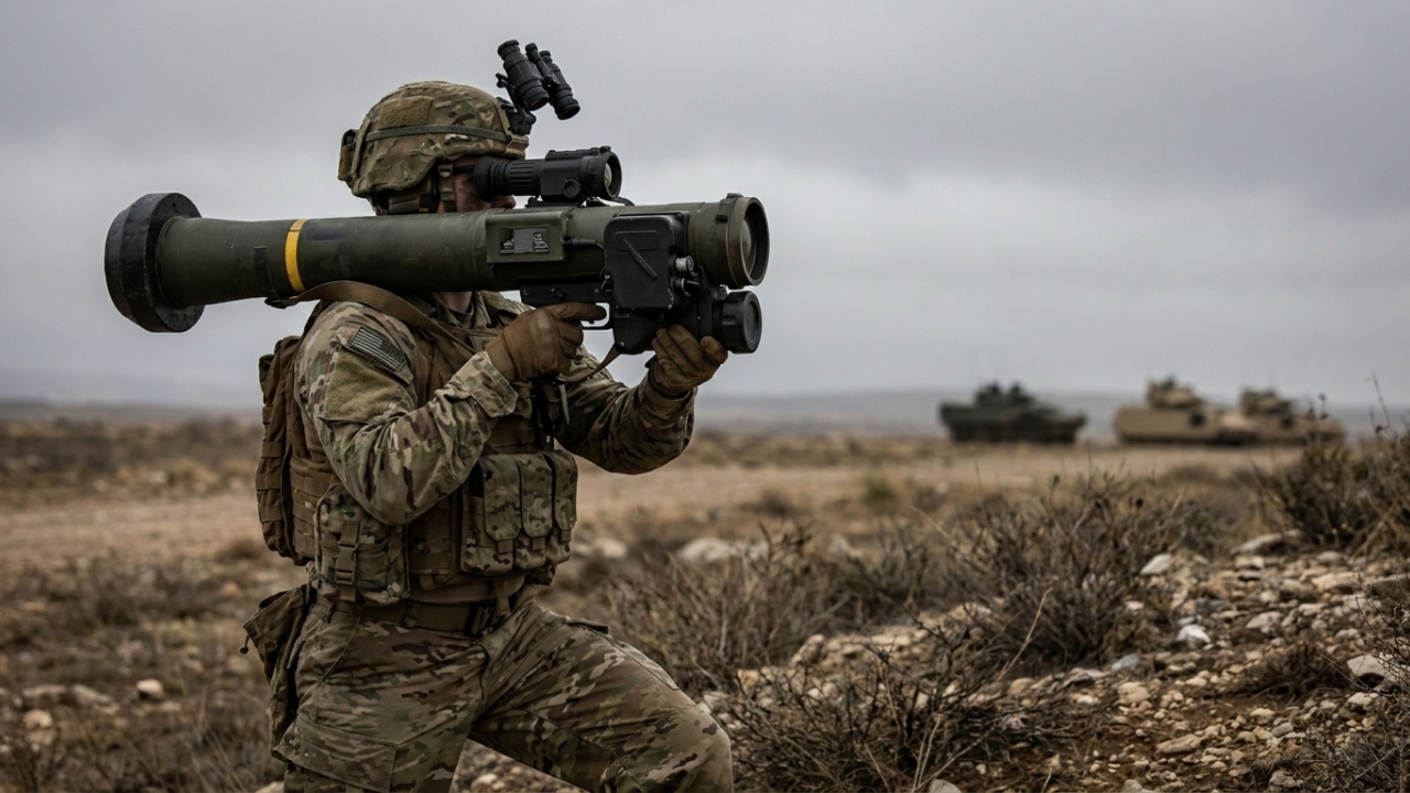 Com alcance eficaz de 2.500 metros, o míssil atire e esqueça surge como uma referência de precisão na engenharia bélica