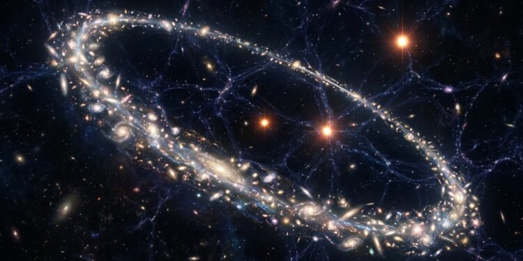 Cientistas encontraram uma estrutura no espaço tão gigante que ela quebra as leis do universo que conhecemos hoje