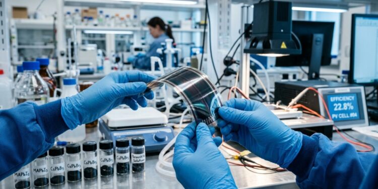 Esqueça o silício pois esta estrutura cristalina promete eficiência solar recorde acima de 30% sendo a revolução das energias renováveis