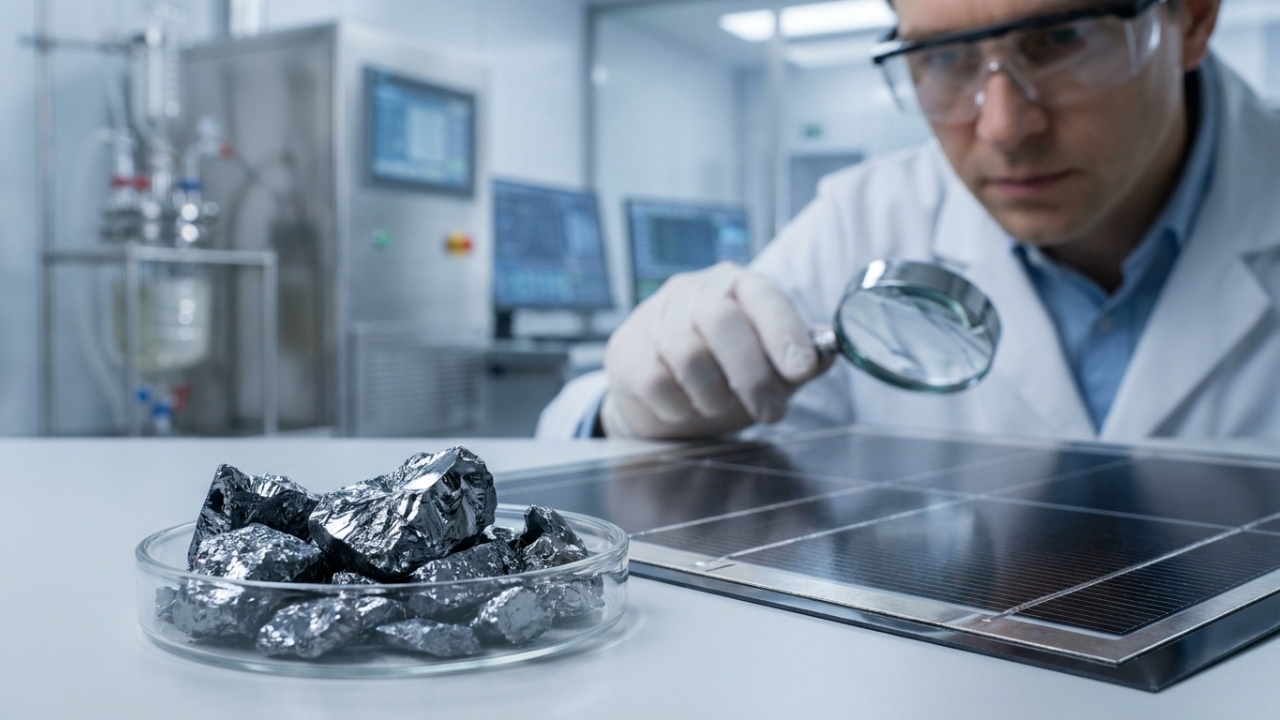 Esqueça a prata, pois este metal que cheira a alho suporta altas temperaturas e surge como um componente vital para a energia solar do futuro