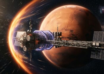 A NASA tem um plano para transformar Marte em um planeta habitável e ele começa com um guarda-chuva magnético gigante
